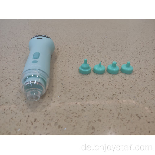 Electric nasal aspirator with 4 silicone nose tips